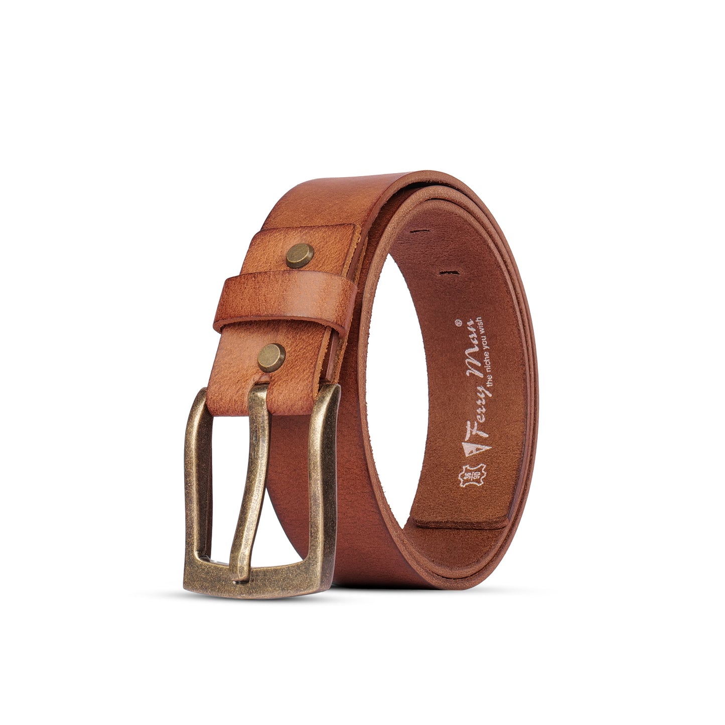 Ferryman leather belt FC022-06