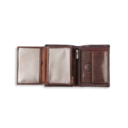 Ferryman leather wallet A8827 Brown